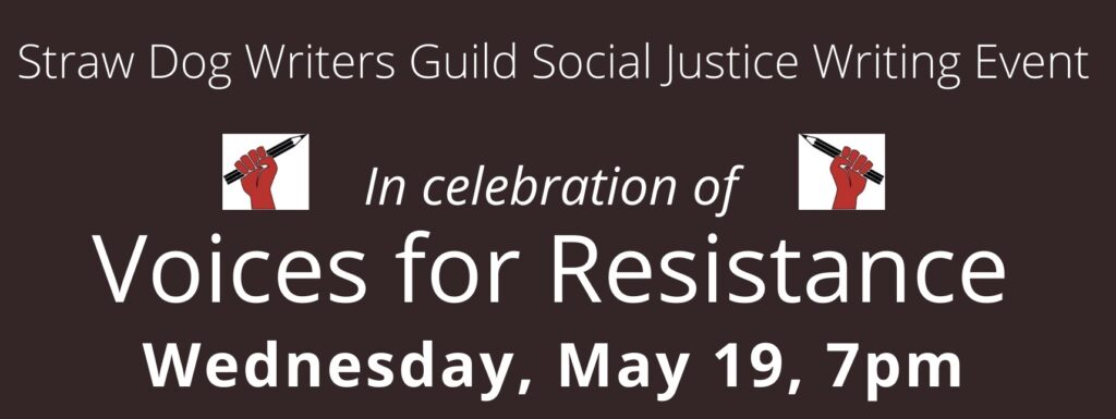 Voices for Resistance event banner