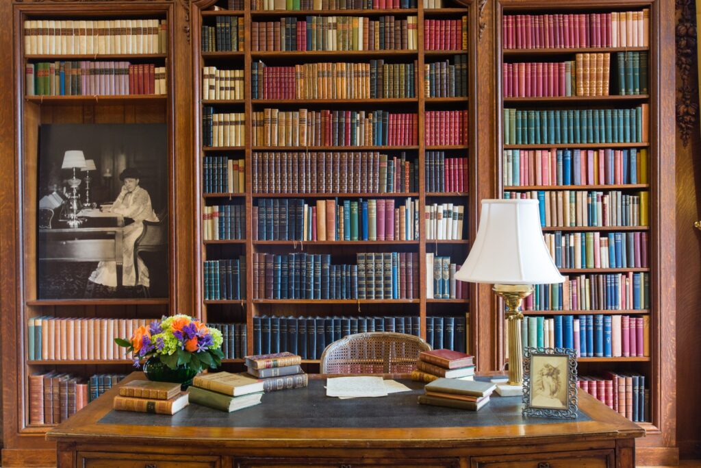Edith-Whartons-Library-at-The-Mount-by-Eric-Limon-Photography